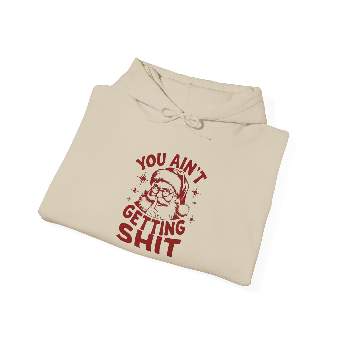 Funny Santa Jokes Graphic Hoodie Unisex Heavy Blend™ Hooded Sweatshirt