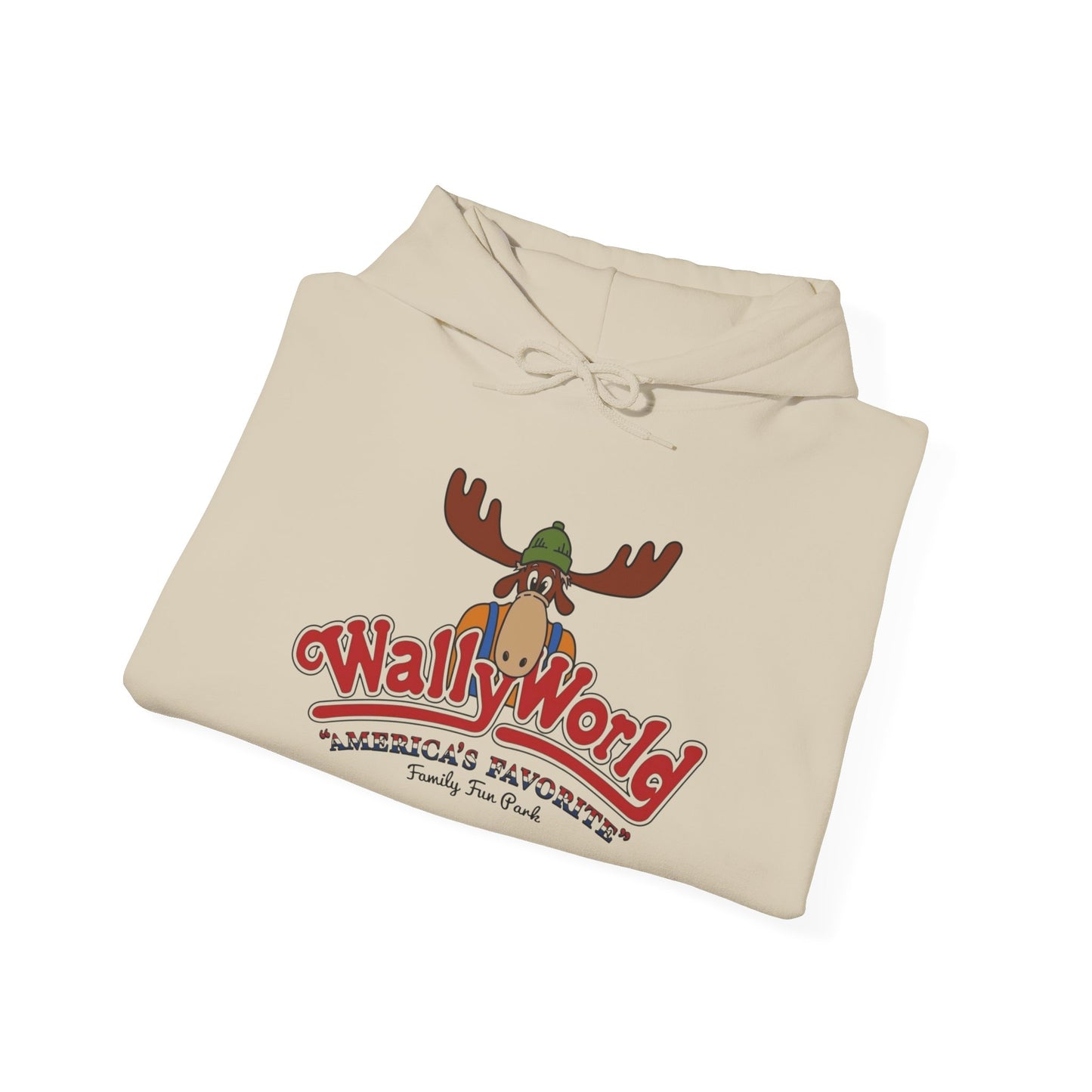 Wally World Retro Graphic Hoodie Unisex Heavy Blend™ Hooded Sweatshirt