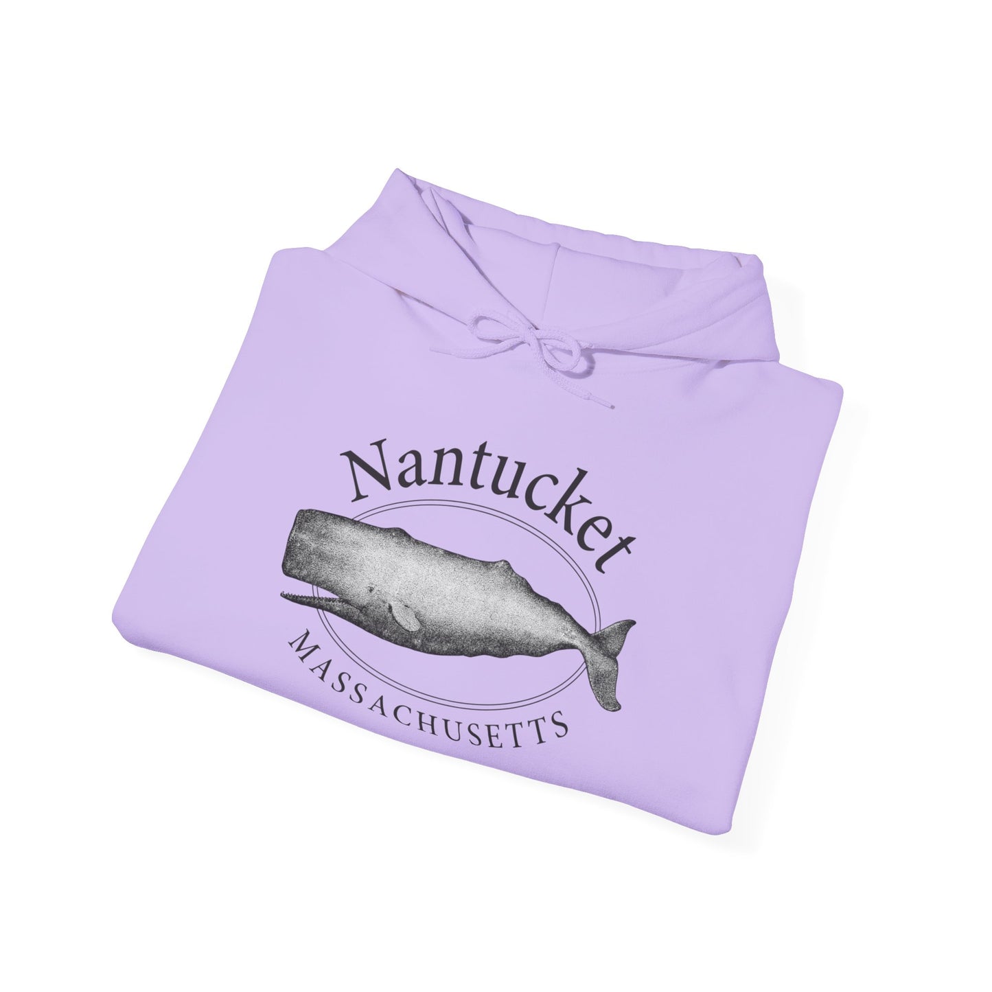 Nantucket Massachusetts Graphic Hoodie Unisex Heavy Blend™ Hooded Sweatshirt