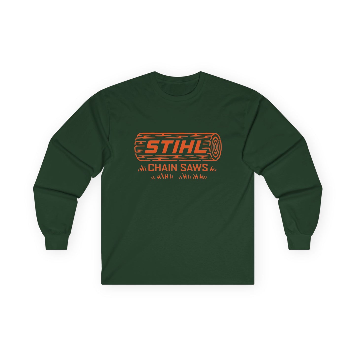 Stihl Chainsaws Shirt NEW MENS Unisex Ultra Cotton Long Sleeve Tee