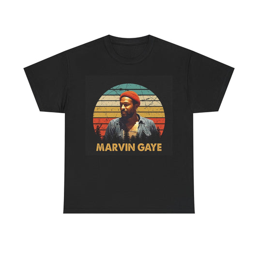 Marvin Gaye Tshirt Vintage R n B Graphic Unisex Heavy Cotton Tee