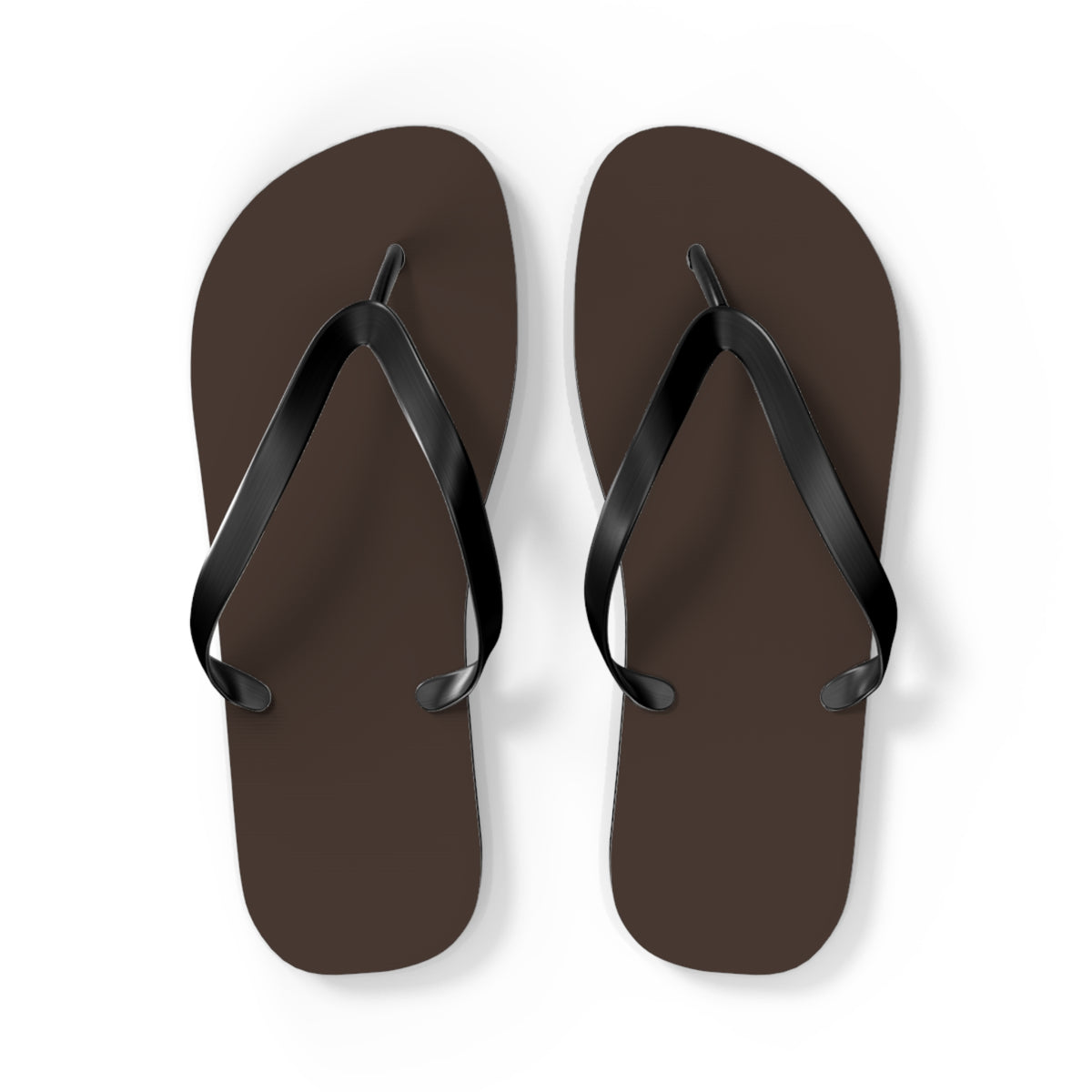 Dark Brown neutral Flip Flops, Sandals Slides, Summer Footwear, Brand New