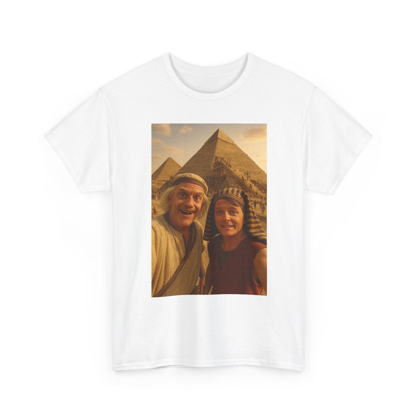 Back To The Future Funny Graphic T Shirt NEW Unisex Heavy Cotton Tee