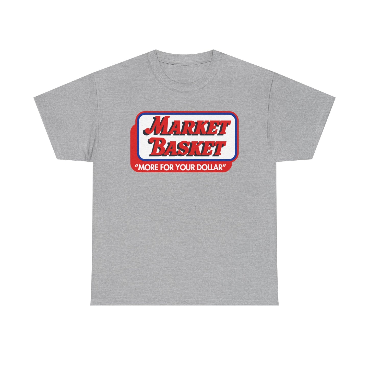 Boston vintage New England market basket patriots Heavy Cotton Tee