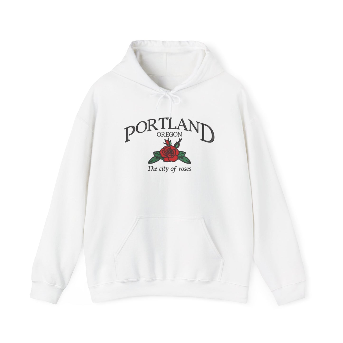 Portland Oregon Graphic Hoodie Heavy Blend Sweatshirt NEW