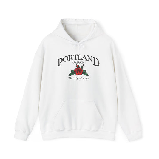 Portland Oregon Graphic Hoodie Heavy Blend Sweatshirt NEW