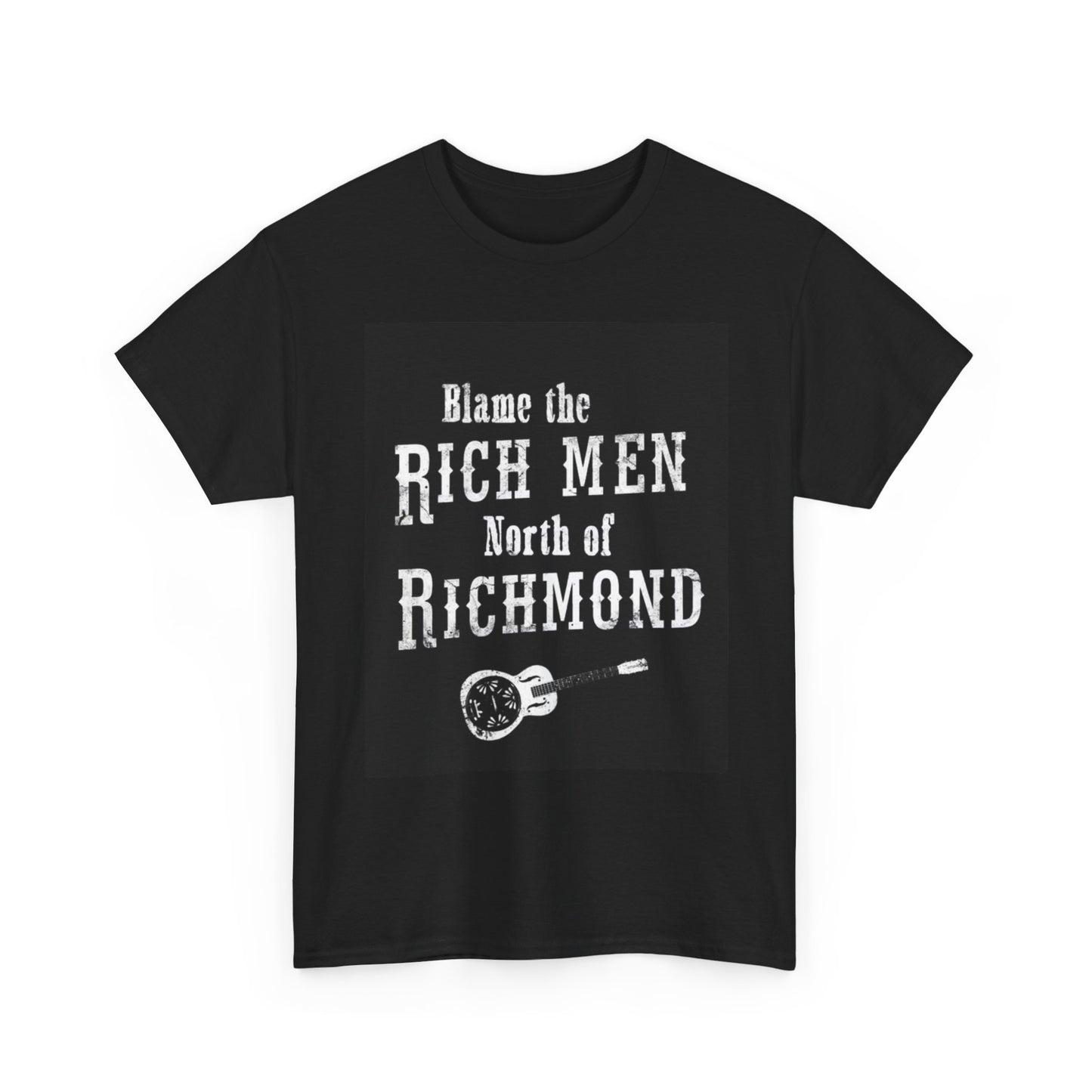 Oliver Anthony Music Tshirt country Rebel Rich Men USA Unisex Heavy Cotton Tee