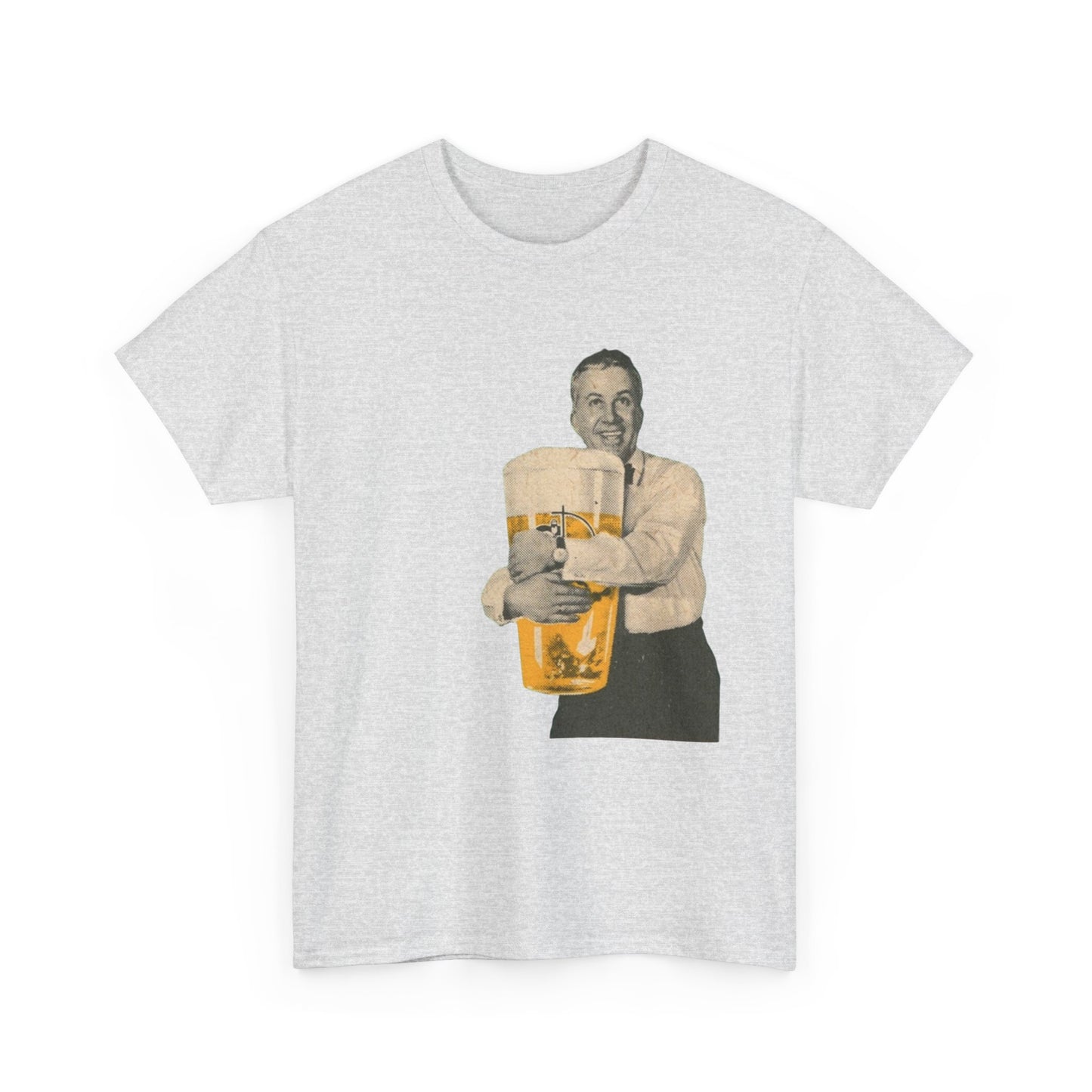 Beer Hugs Funny Vintage T Shirt Unisex Heavy Cotton Tee Gift