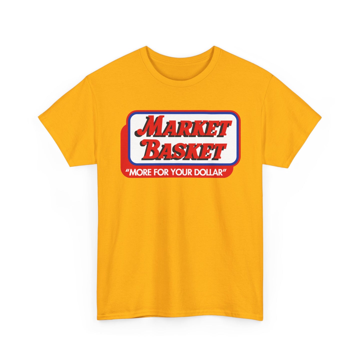 Boston vintage New England market basket patriots Heavy Cotton Tee
