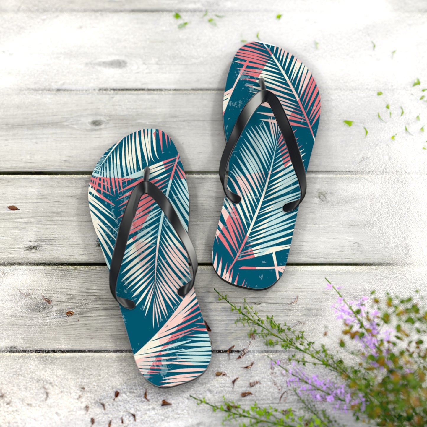 Summer Flowers Sandals Summer Flip Flops Slides BRAND NEW