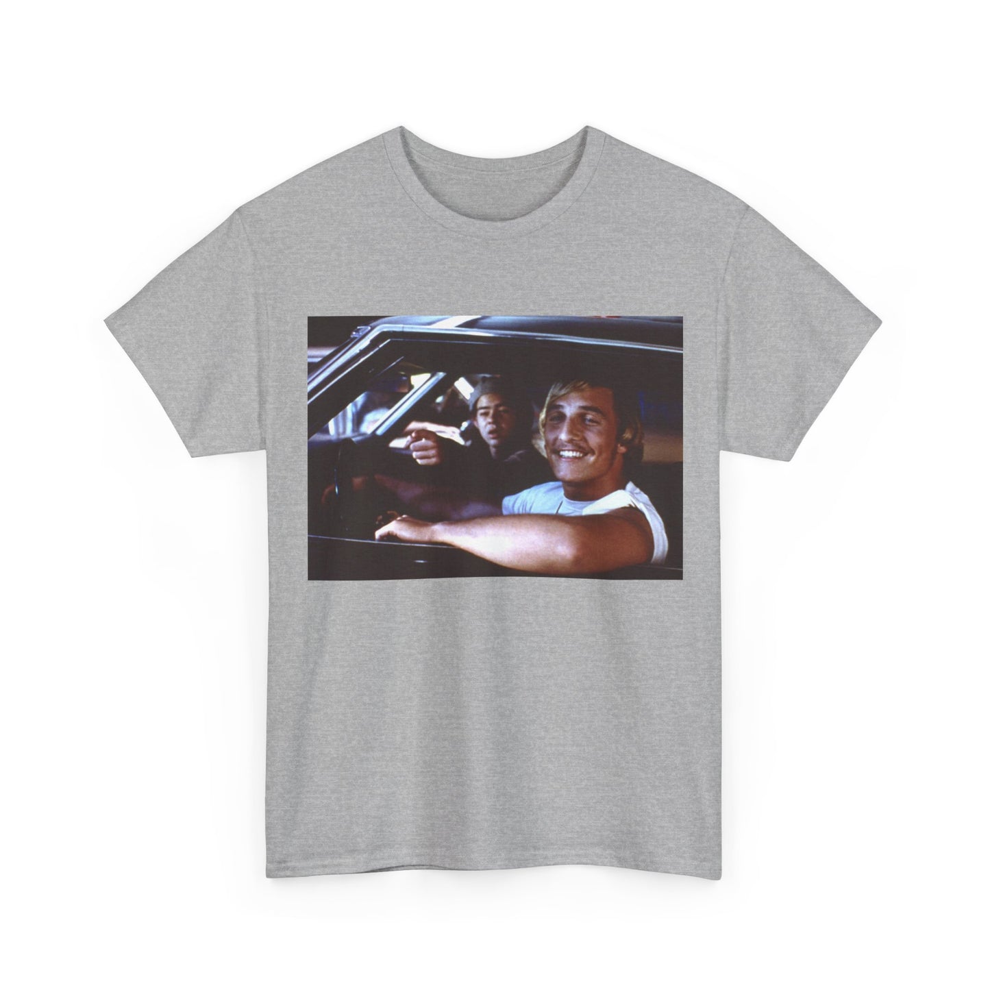 Dazed and Confused Tshirt Vintage Movie Poster Retro Texas Unisex Heavy Cottonn