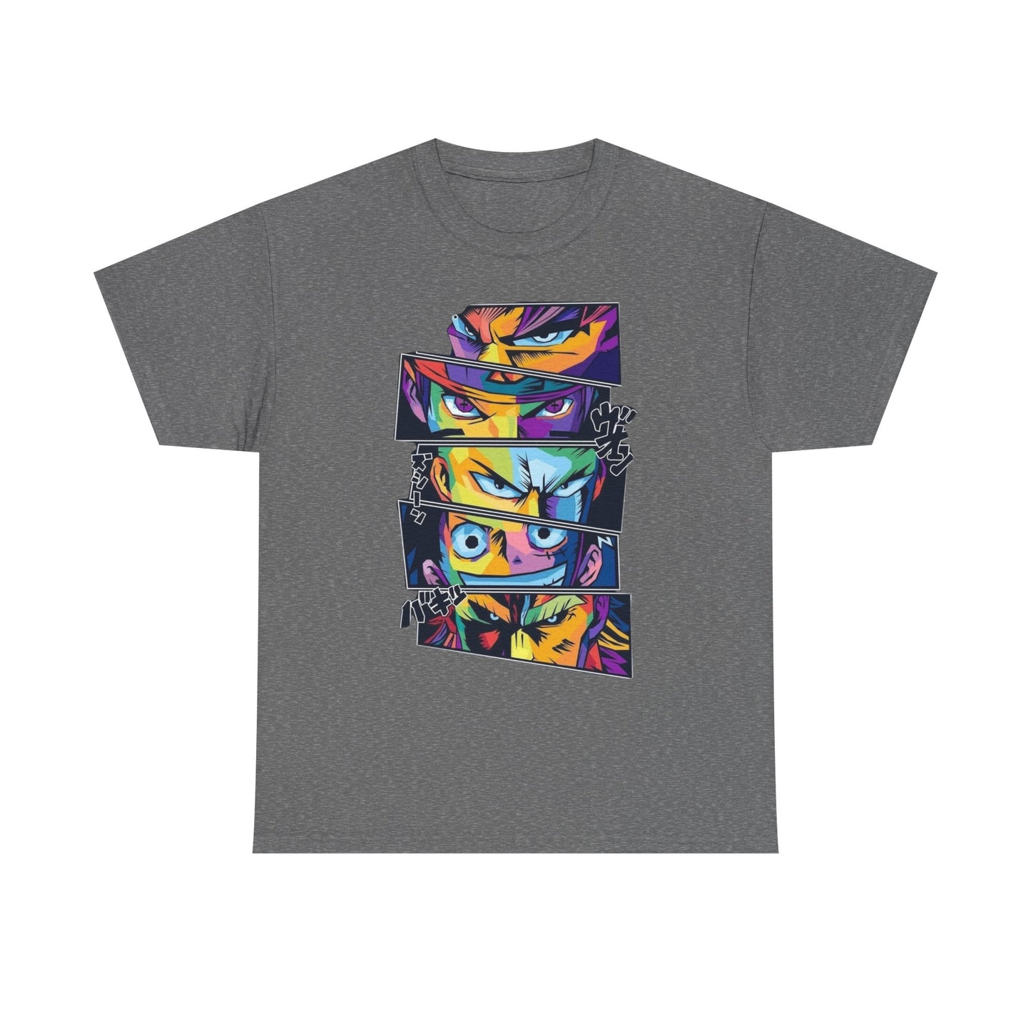 Anime Retro Graphic T Shirt Unisex Heavy Cotton Tee