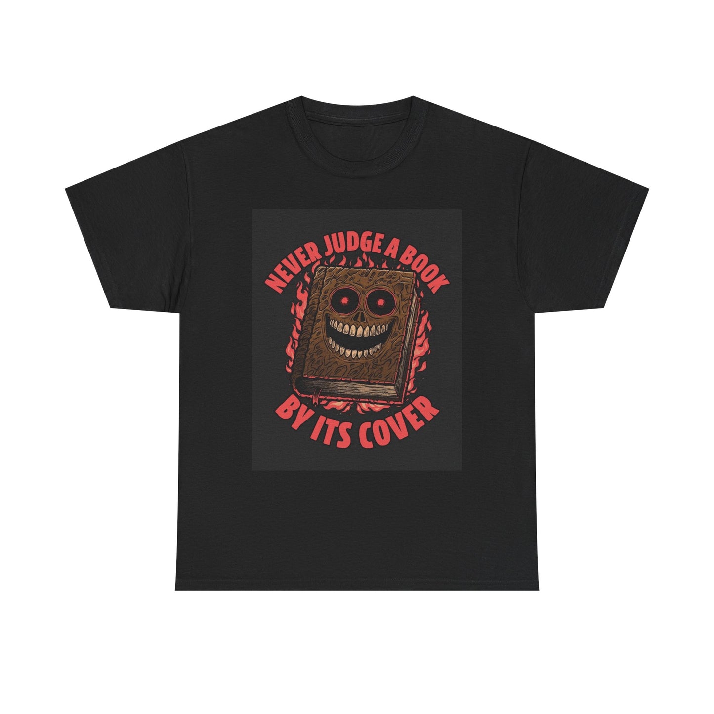 Never Judge A Book By Its Cover Graphic T Shirt NEW Cotton Tee Gift