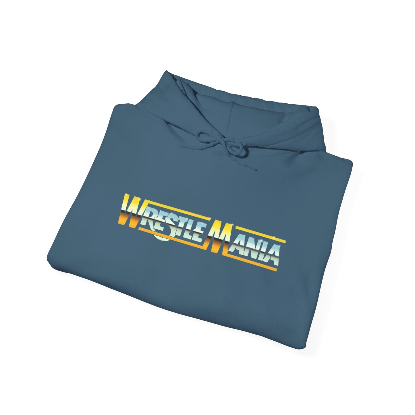 Wrestle Mania Retro Graphic Hoodie Heavy Blend™ Hooded Sweatshirt