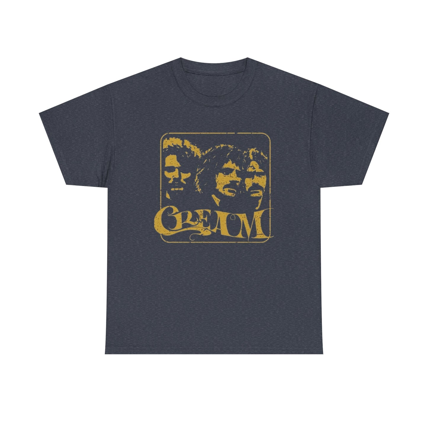 Cream Vintage Rock Graphic T Shirt NEW ADULT Tee