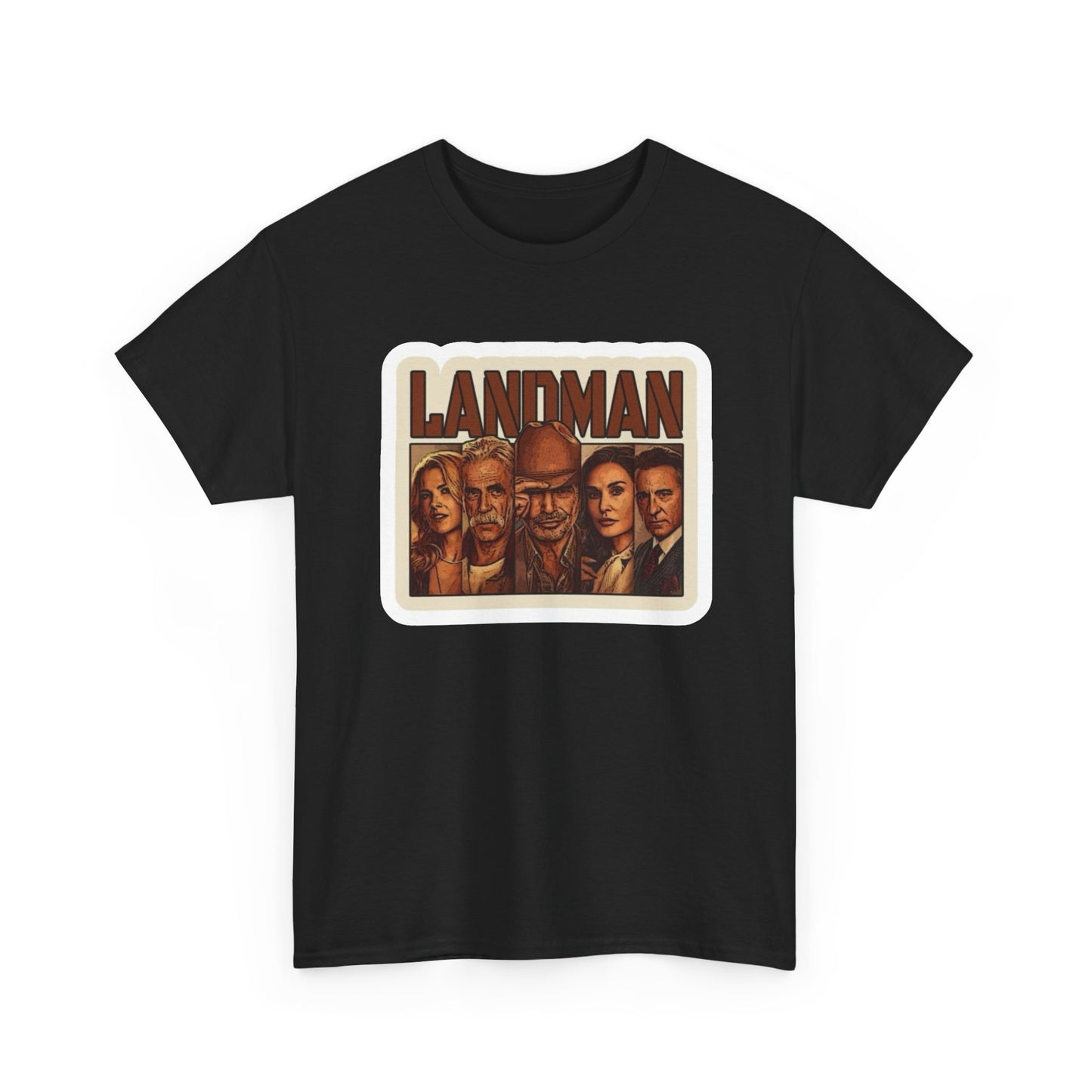 Landman Graphic T Shirt NEW Unisex Heavy Cotton Tee