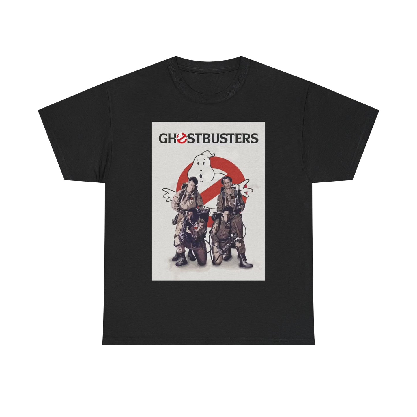 Ghost Busters T shirt Vintage Movie Poster Retro Bill Murray Unisex Heavy Cotton