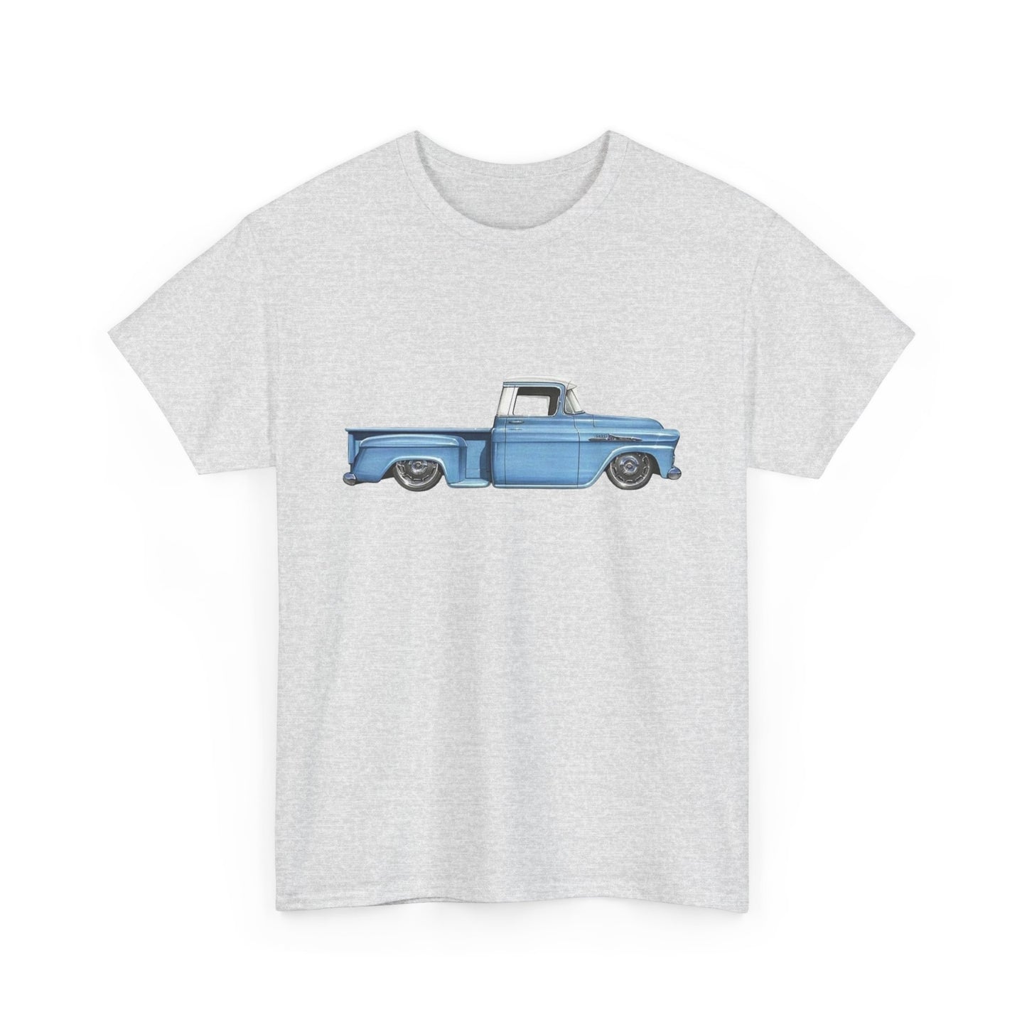 Vintage Chevrolet Pickup 60's Graphic T Shirt Unisex Heavy Cotton Tee NEW