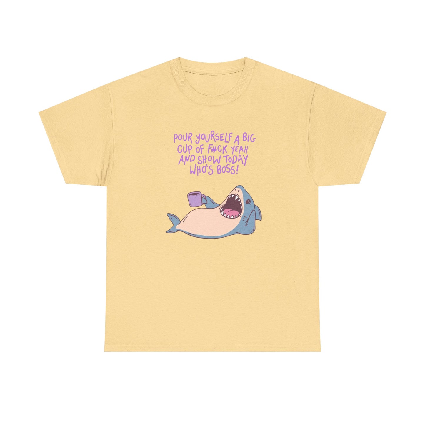Show Today Whos Boss Graphic T Shirt NEW ADULT TEE VINTAGE