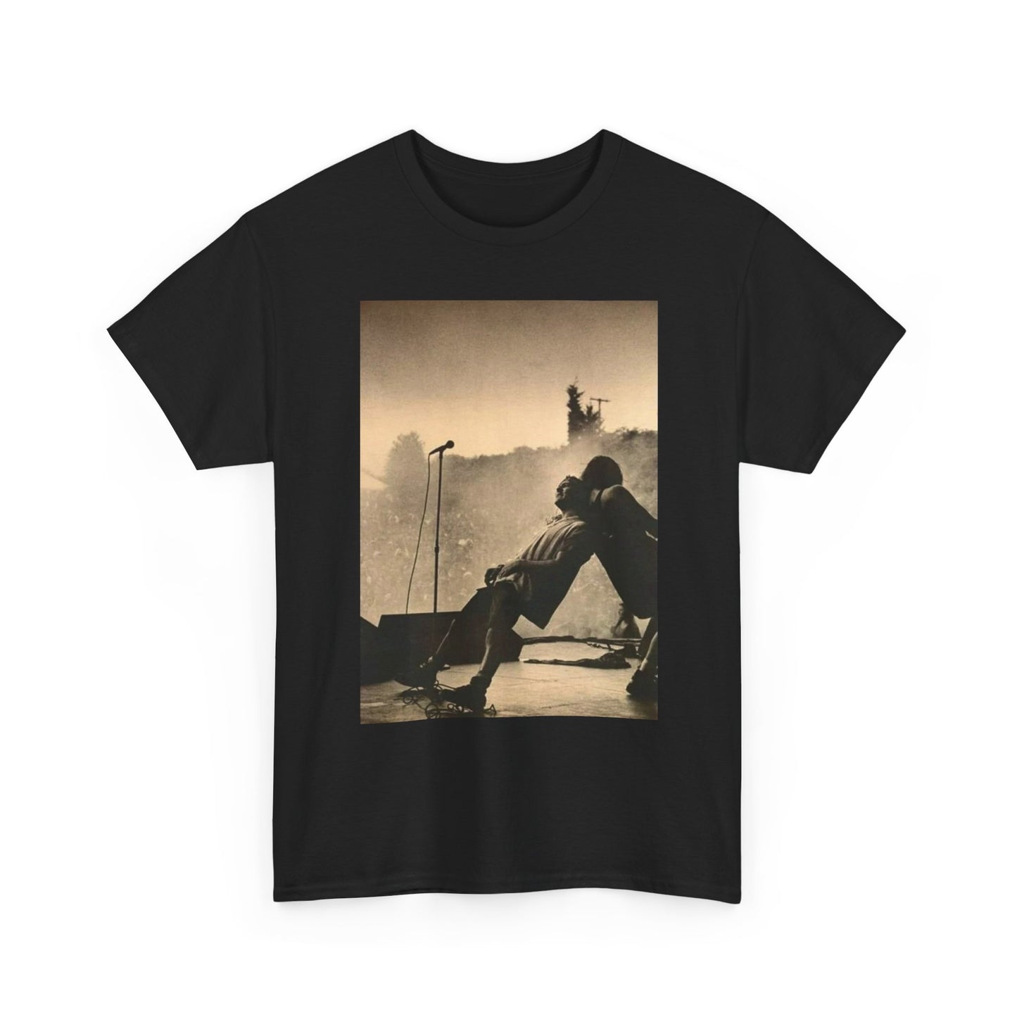 Pearl Jam TShirt vintage grunge stage  photo Unisex Heavy Cotton Tee OFFICIAL