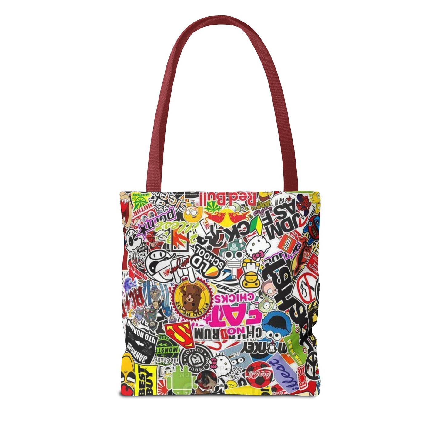 Skate Stickers All Over Print BRAND NEW Purse, Pocketbook,Travel Tote Bag