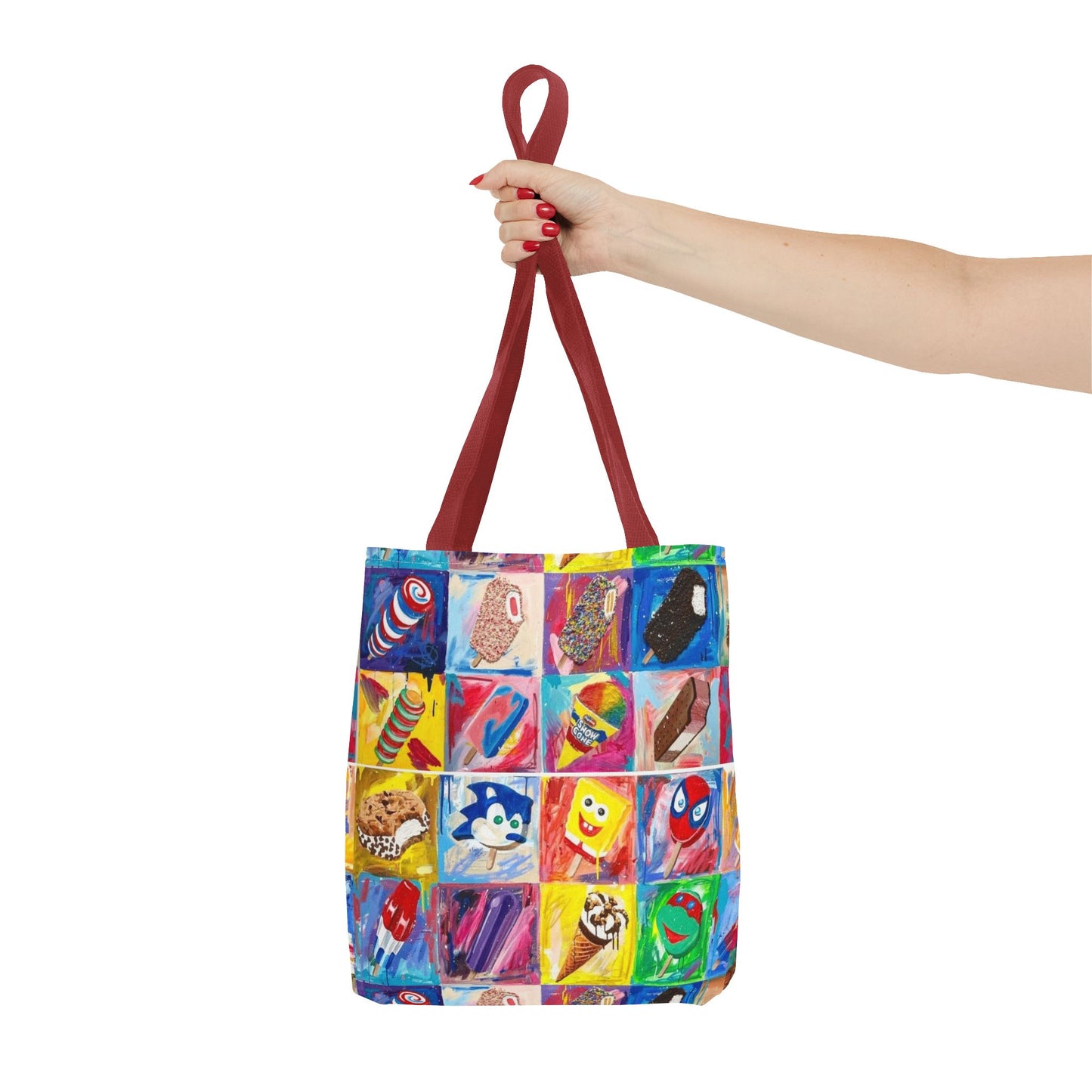 Ice Cream Retro BRAND NEW Modern Purse - Pocketbook - Travel Tote Bag (AOP)