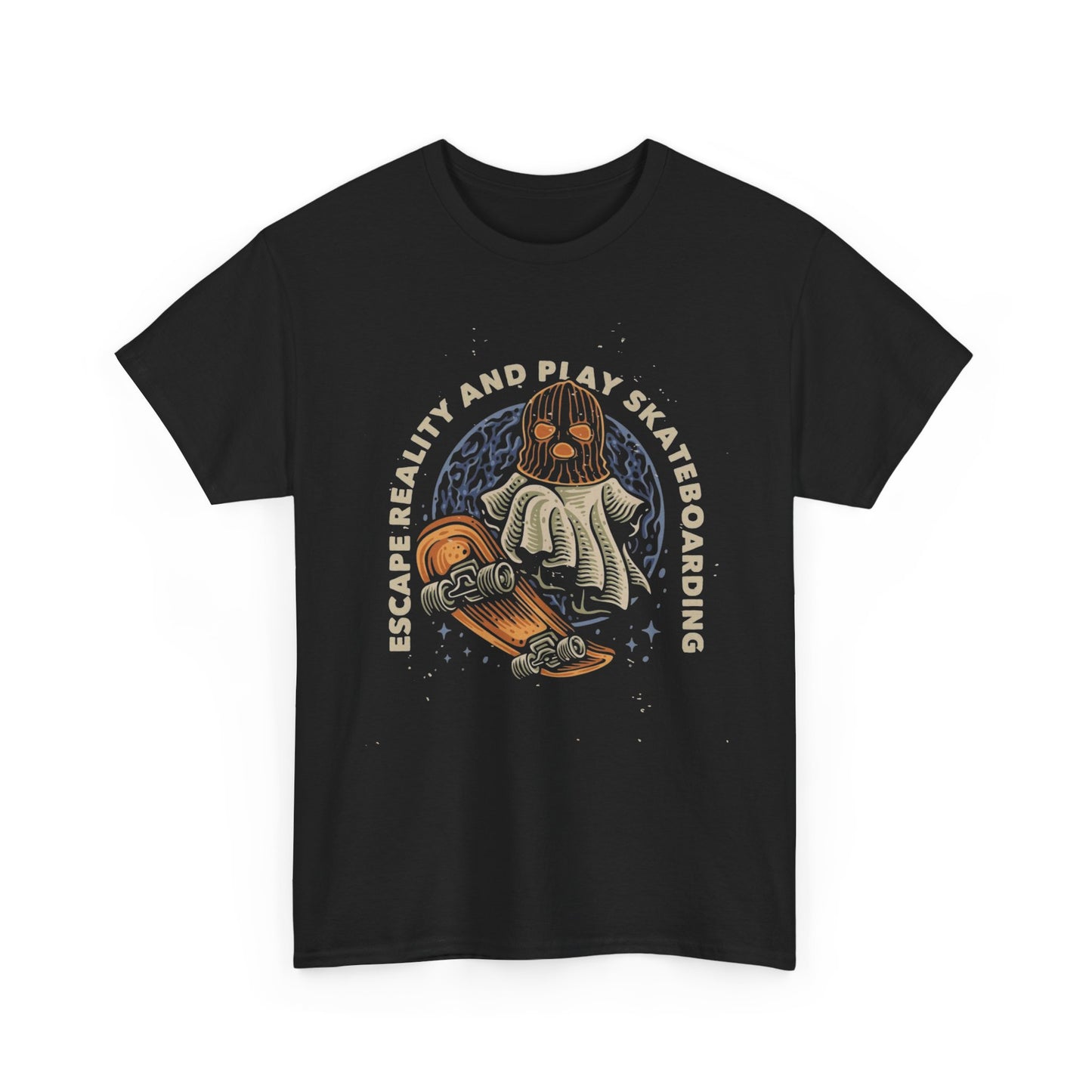Play Skateboards Escape Graphic T Shirt NEW Adult Unisex Heavy Cotton Tee