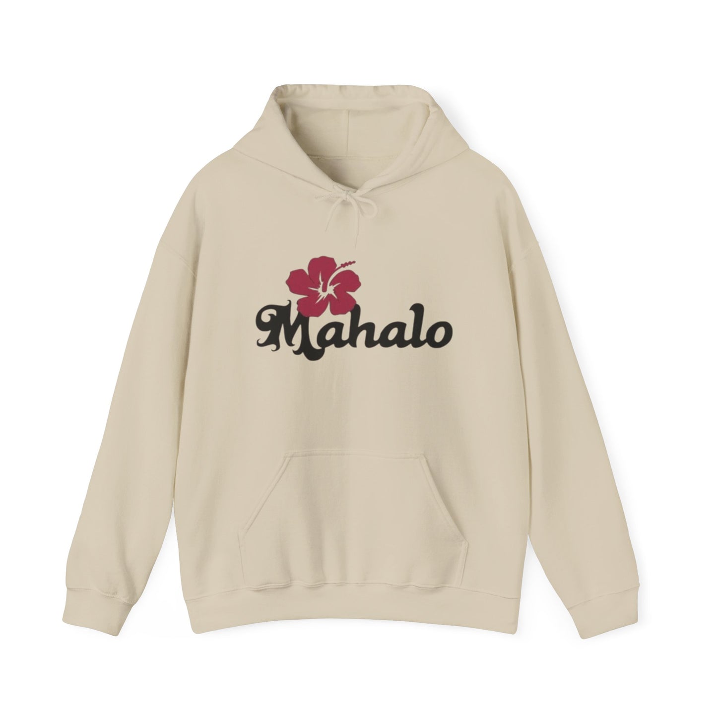 Mahalo Hawaiian Tropics Graphic Hoodie Unisex Heavy Blend™ Hooded Sweatshirt
