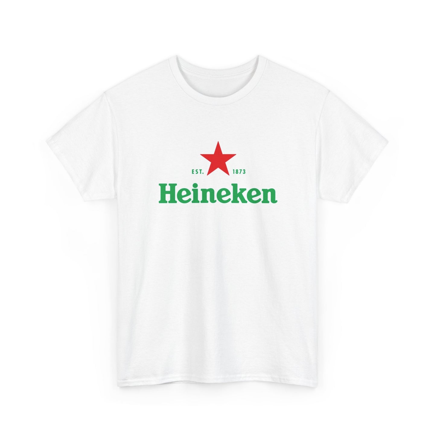 Heineken Graphic T Shirt Vintage Beer Logo Dunks Unisex Heavy Cotton Tee