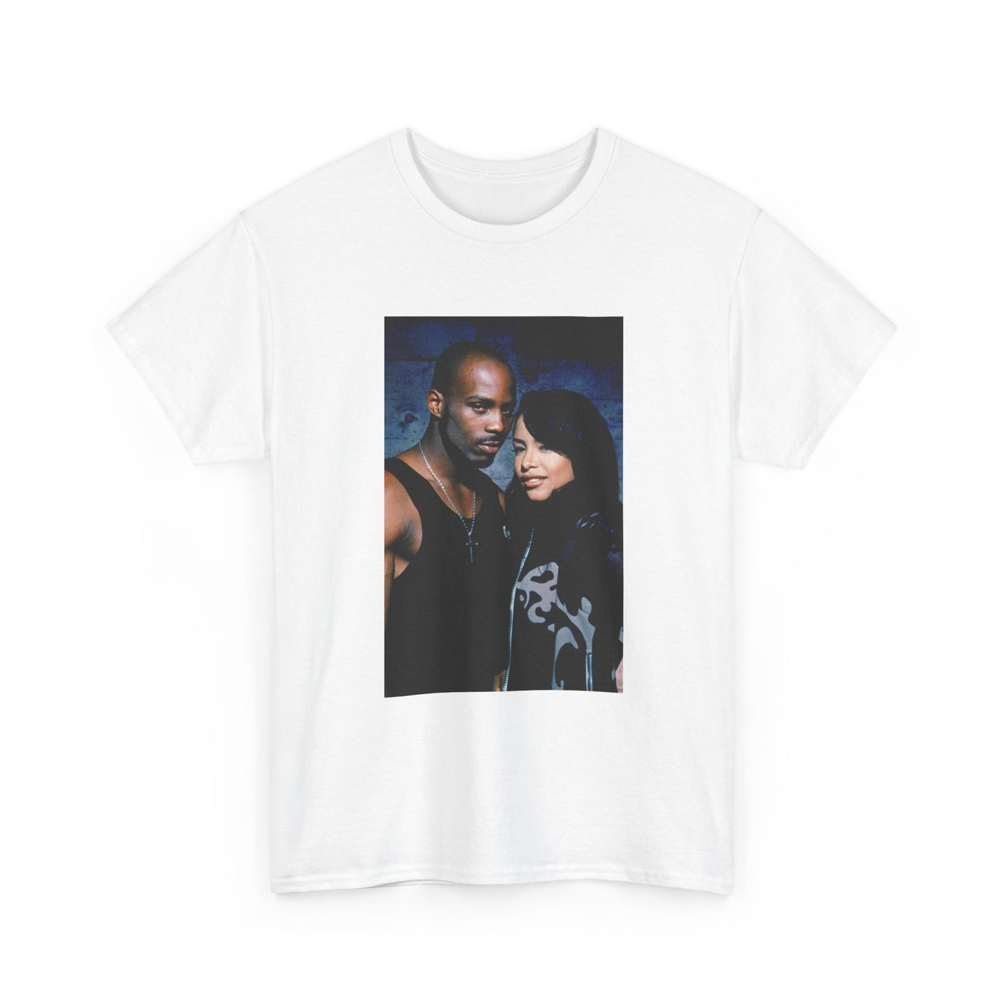 DMX And Aaliyah Tshirt Romeo Must Die Movie Poster Retro Unisex Heavy Cotton Tee