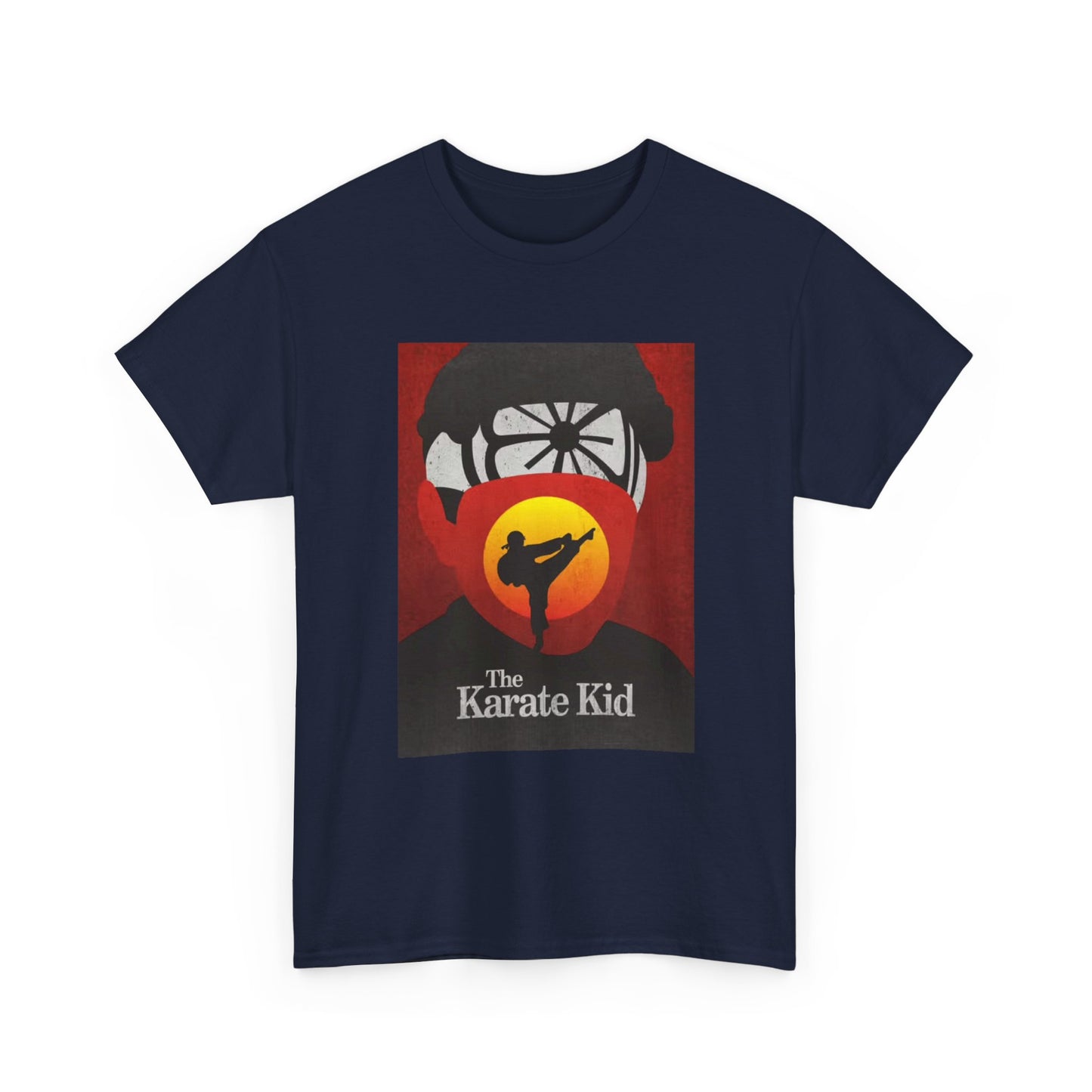 The Karate Kid Tshirt Vintage Retro Movie Poster 90s Unisex Heavy Cotton Tee