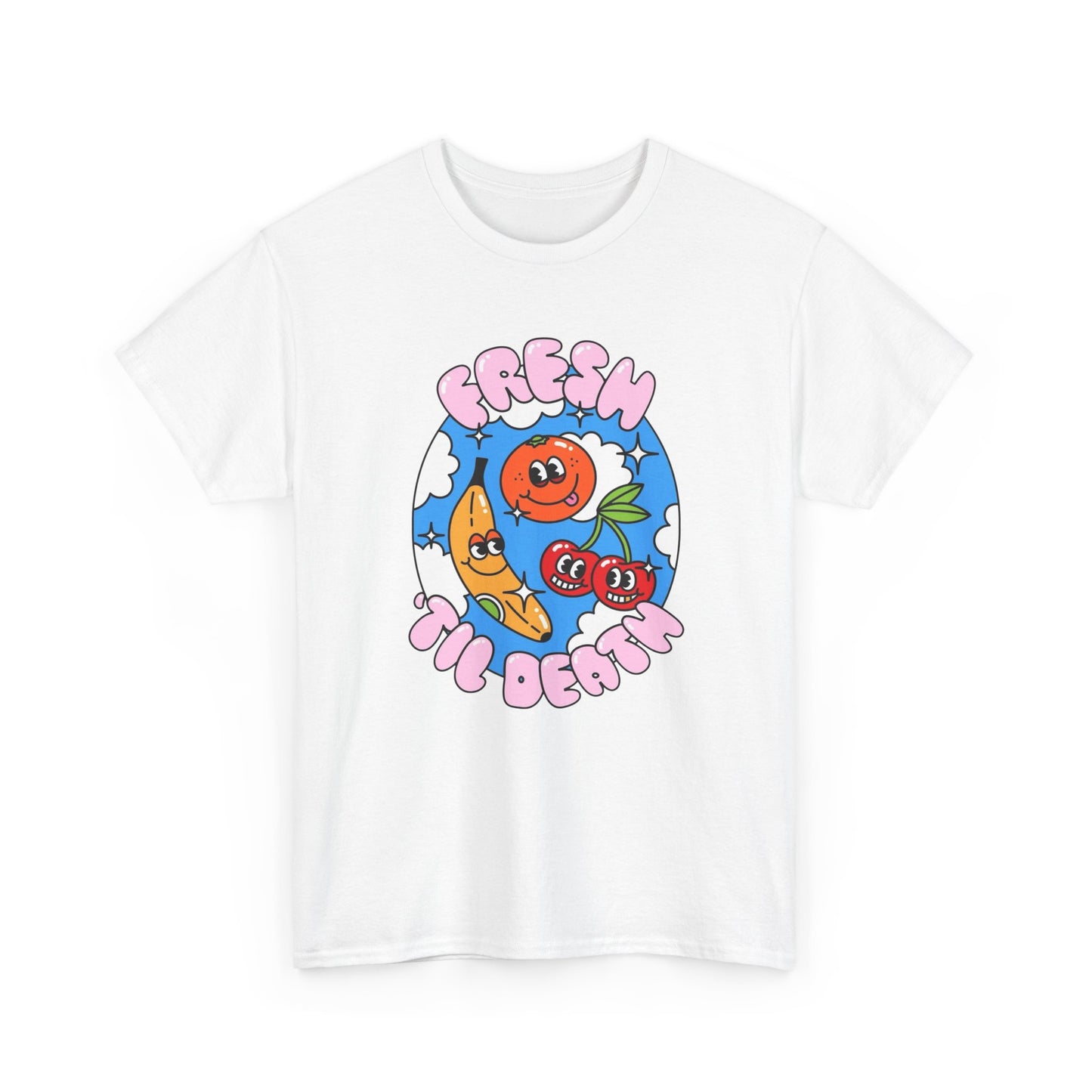 Fresh Till Death Graphic T-Shirt Unisex Heavy Cotton Tee