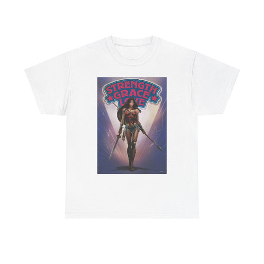 Waifu Anime T-shirt Girl Graphic Cartoon Retro Gaming Unisex Heavy Tee Gamer 27