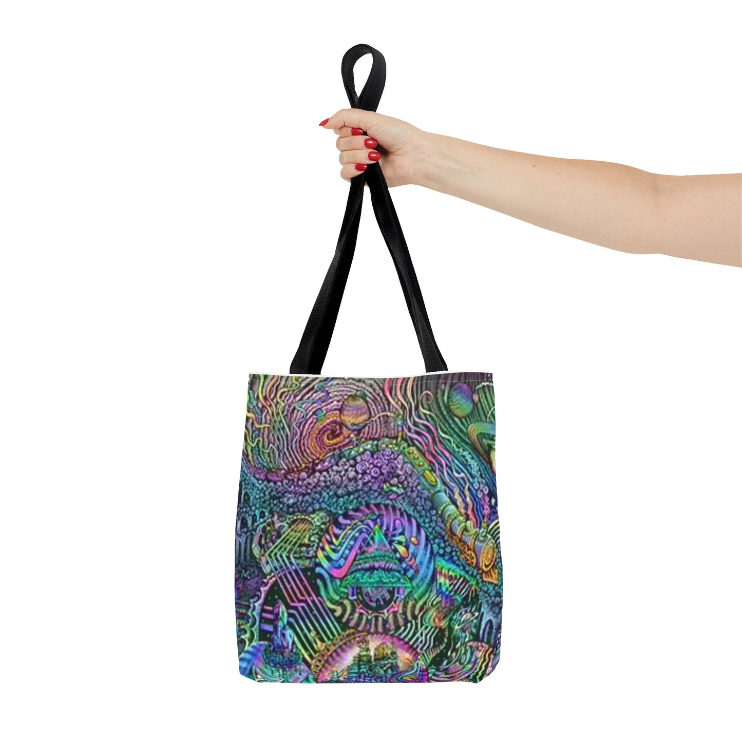 Trippy 70s All Over Print BRAND NEW Purse - Pocketbook - Travel Tote Bag
