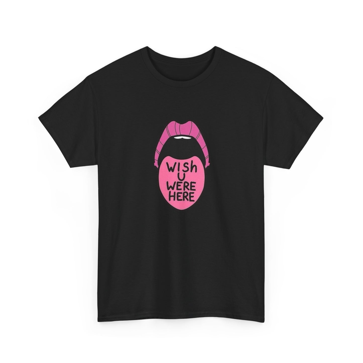 Wish You Were Here Graphic T Shirt Unisex Heavy Cotton Tee Gift