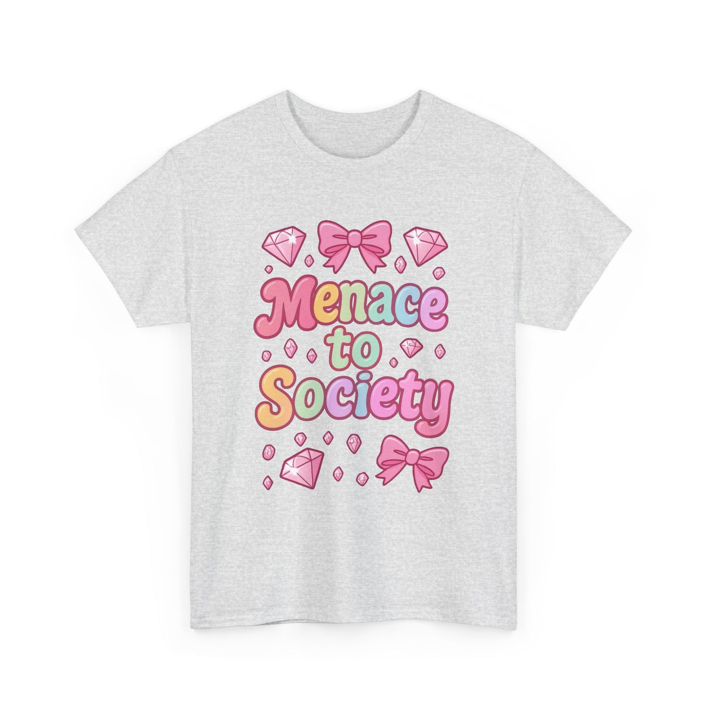 Menace To Society Funny Cute Women's Graphic T Shirt NEW ADULT