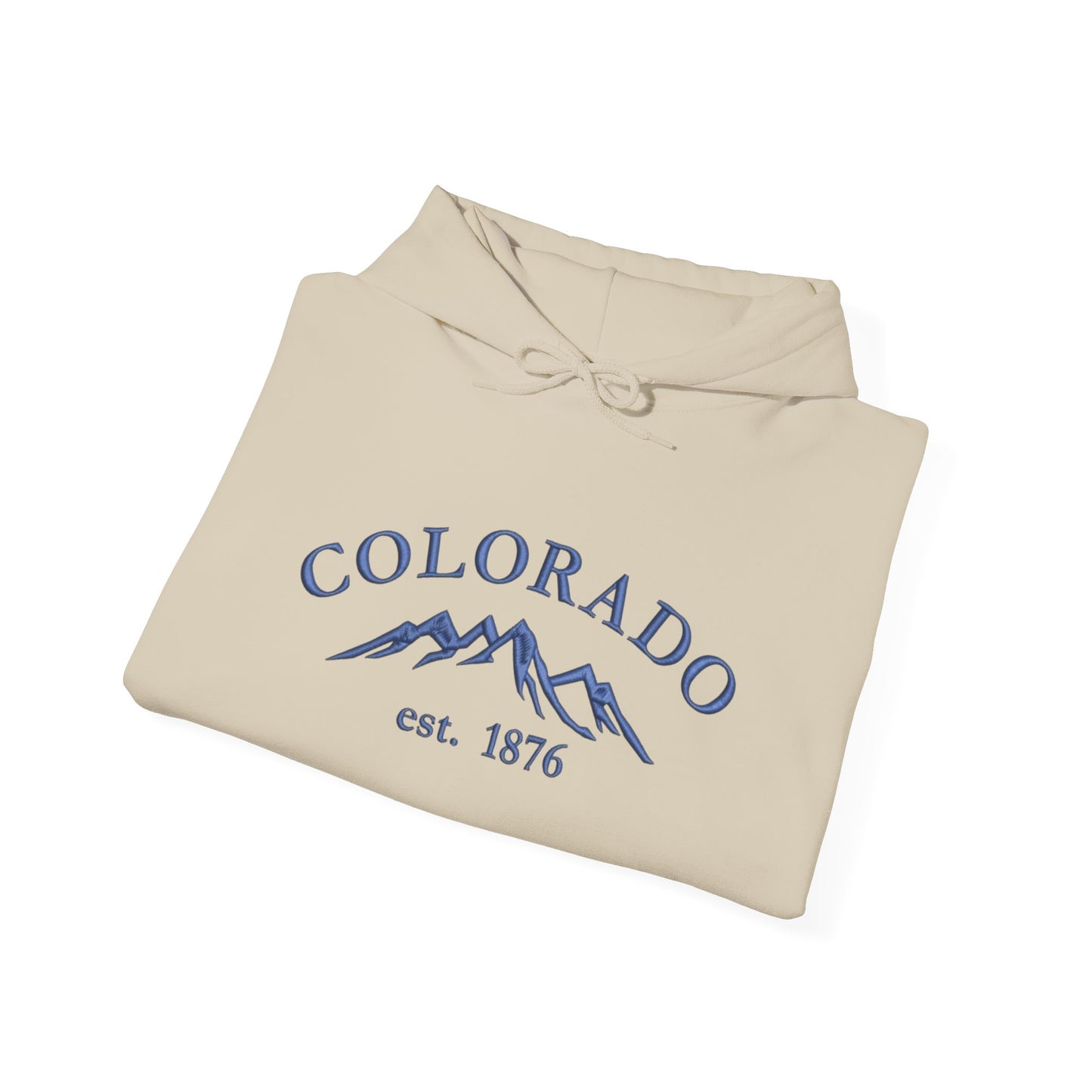 Colorado Rockies State Graphic Hoodie Heavy Blend Sweatshirt NEW