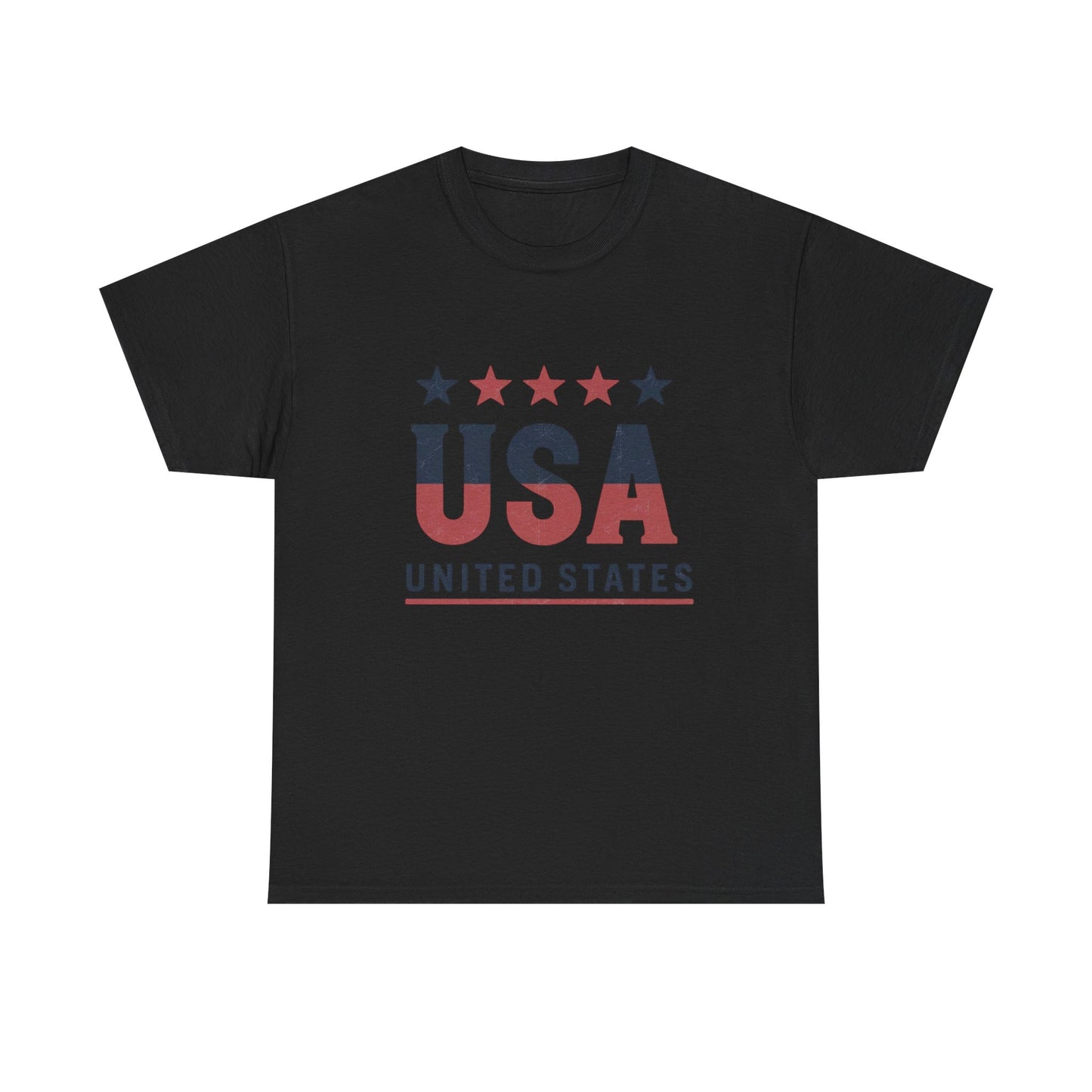 USA Graphic T Shirt NEW ADULT Heavy Cotton Tee