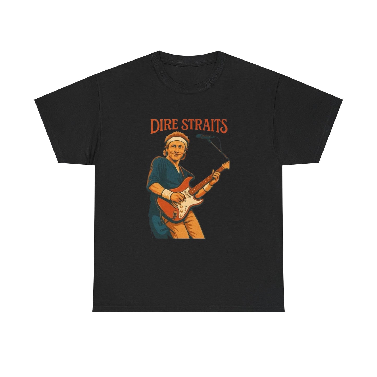 Dire Straits Vintage Graphic T Shirt NEW ADULT Unisex Heavy Cotton Tee