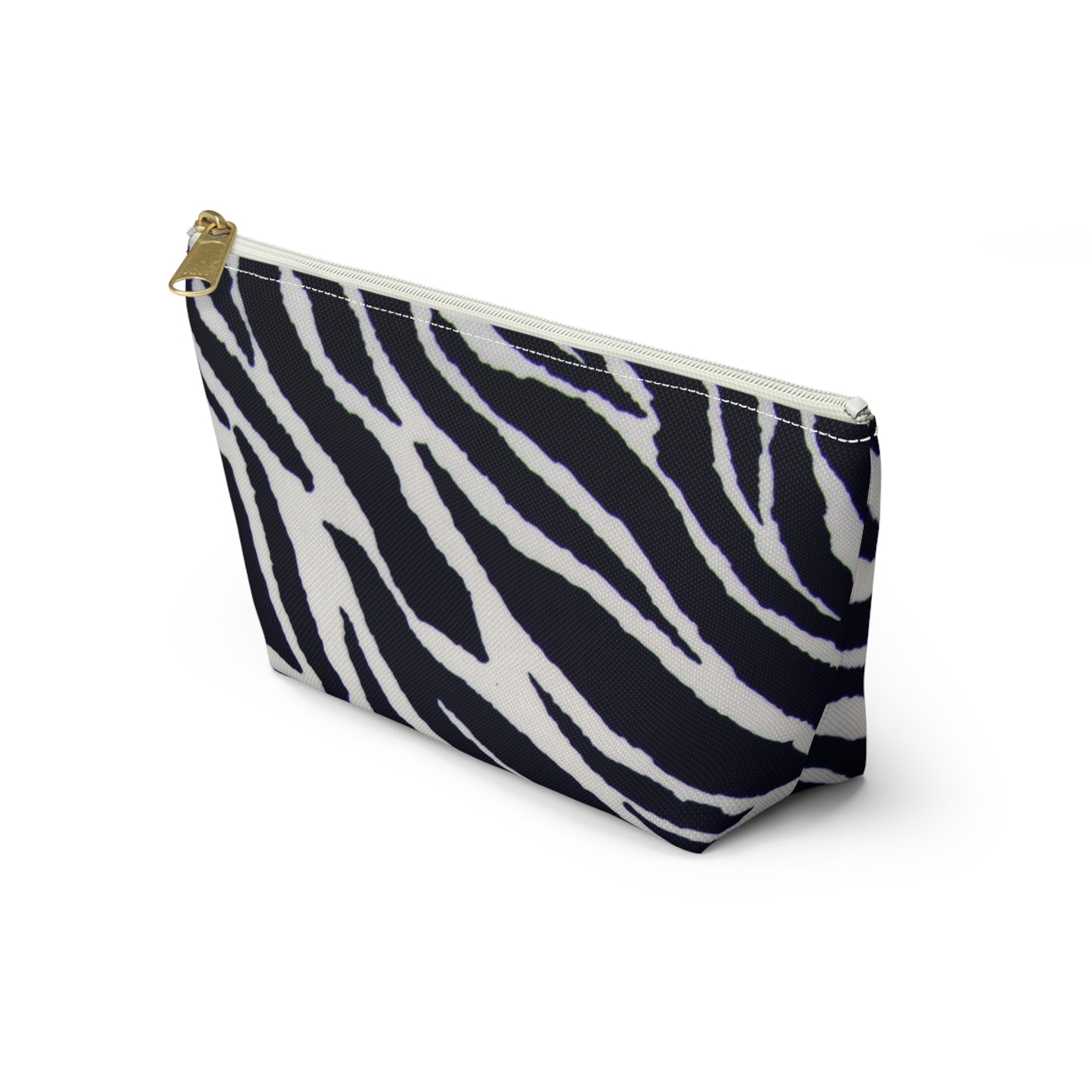 Zebra Animal Print Travel Bag Multi ColorAccessory Pouch w T-bottom