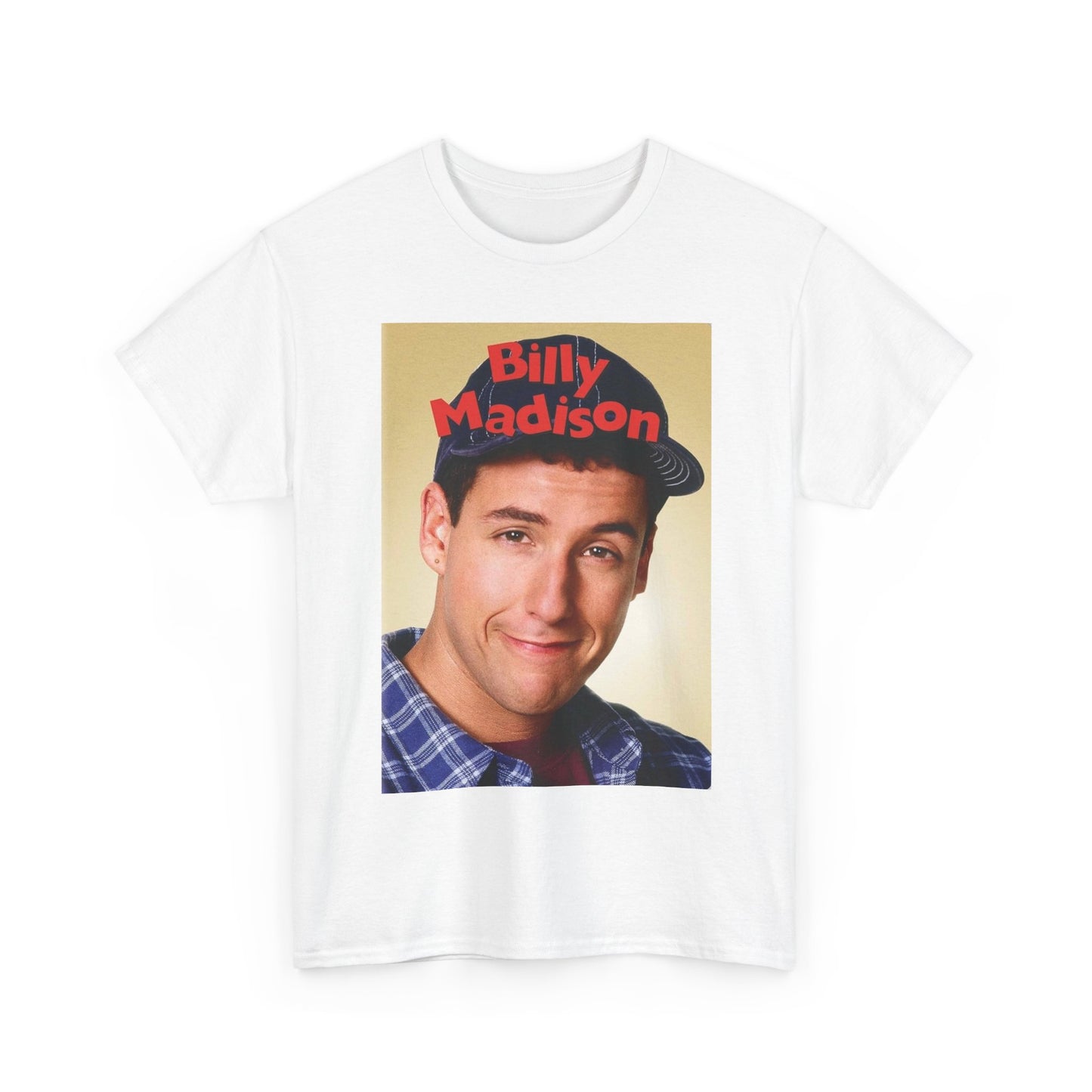 Billy Madison Tshirt Adam Sandler Comedy Retro Movie Unisex Heavy Cotton Tee 99