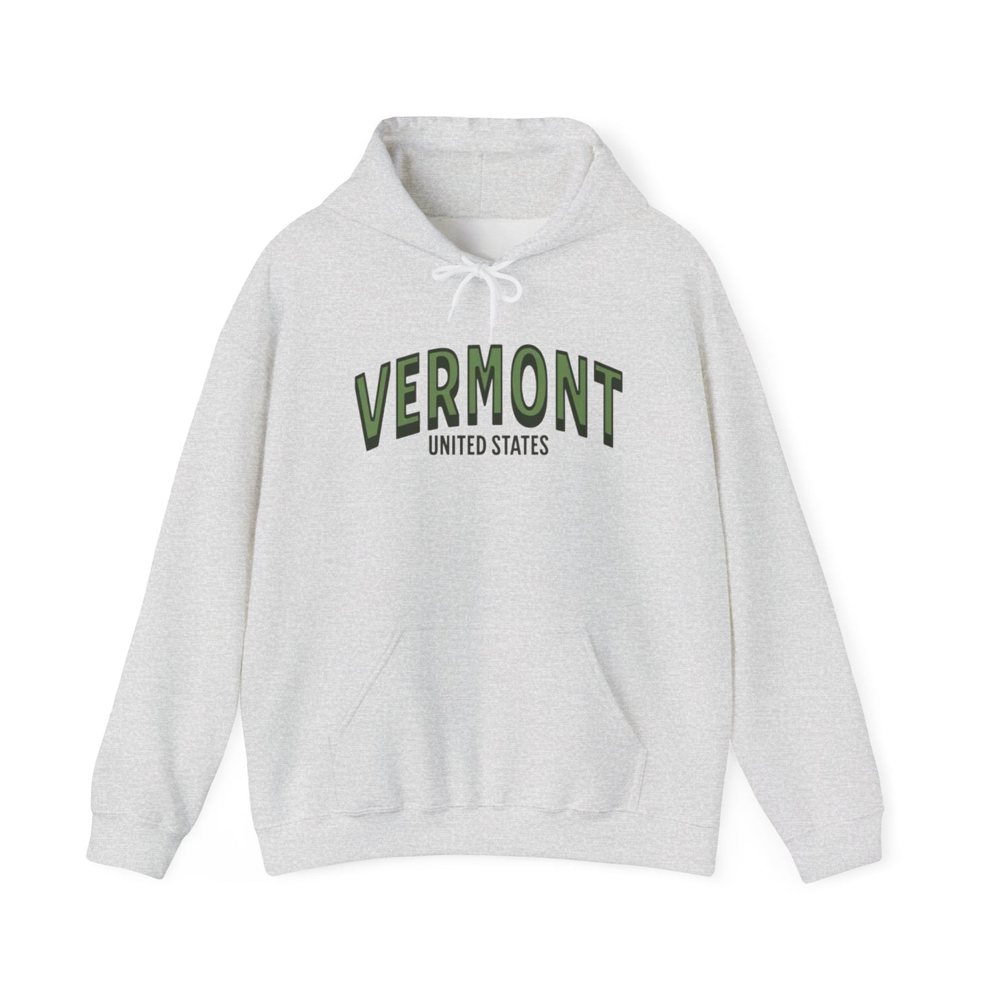 Vermont United States Graphic Hoodie Heavy Blend Sweatshirt NEW