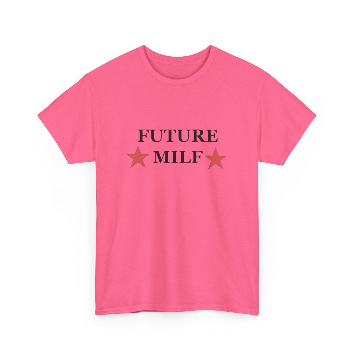 Future Milf Funny Mom Jokes Graphic T Shirt NEW Adult Unisex Heavy Cotton Tee