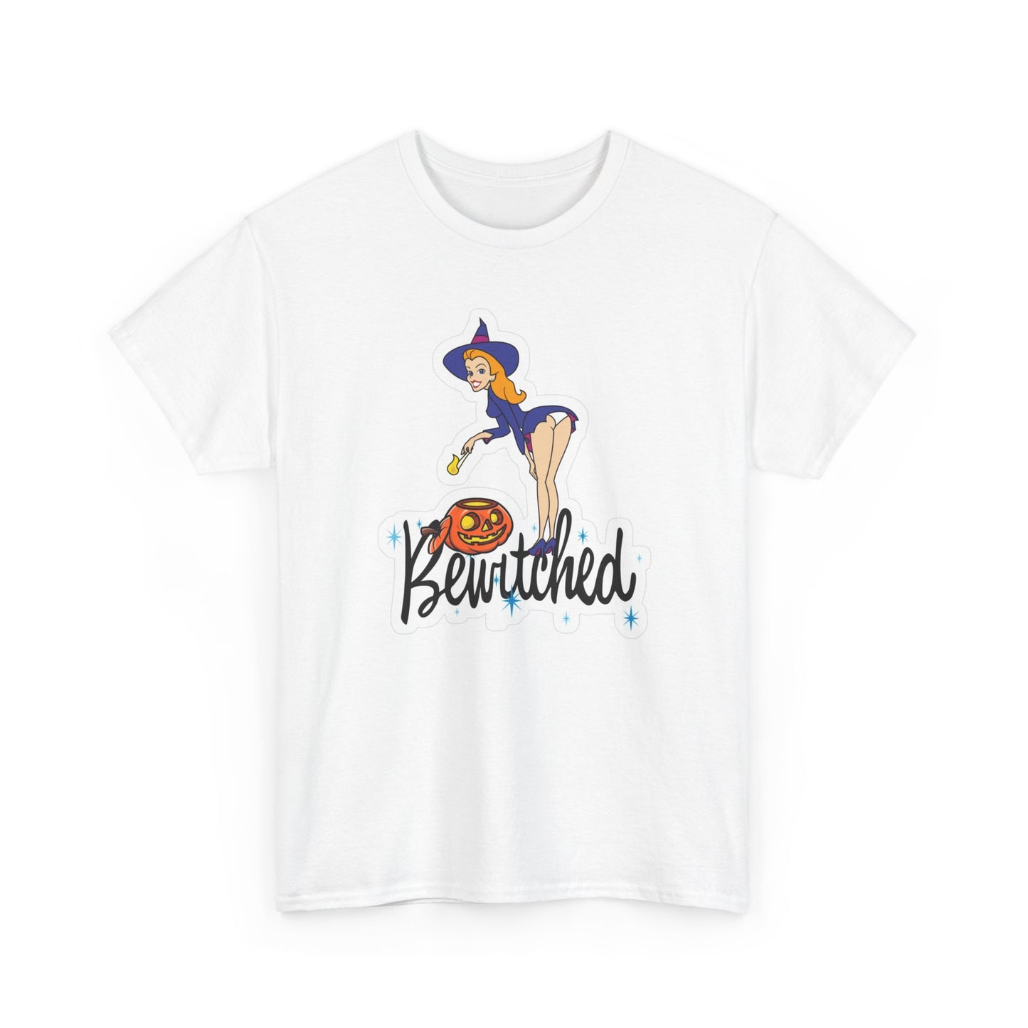 Bewitched Funny Cute Graphic T Shirt Unisex Heavy Cotton Tee BRAND NEW