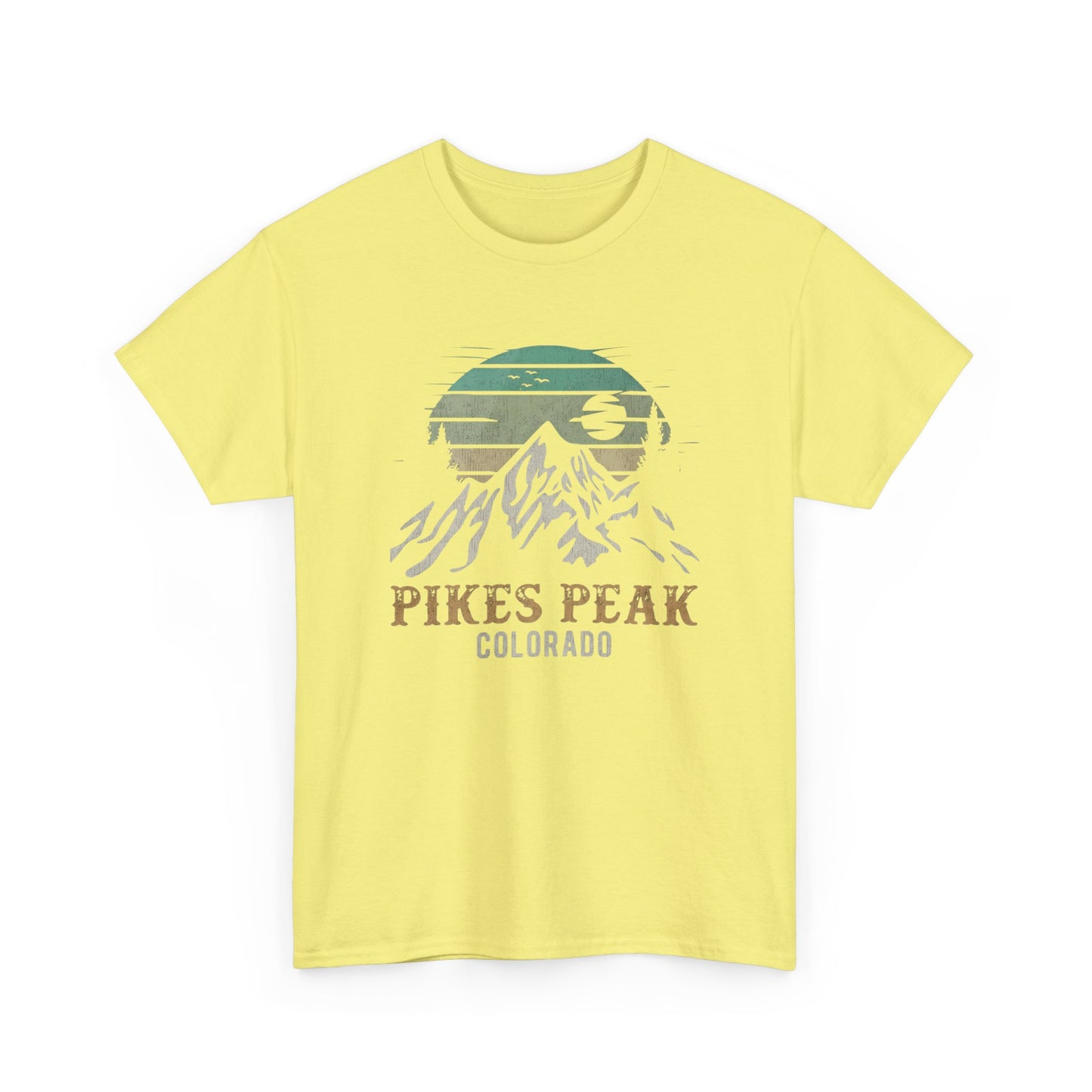 Pikes Peak Colorado Graphic T Shirt NEW Adult Tee