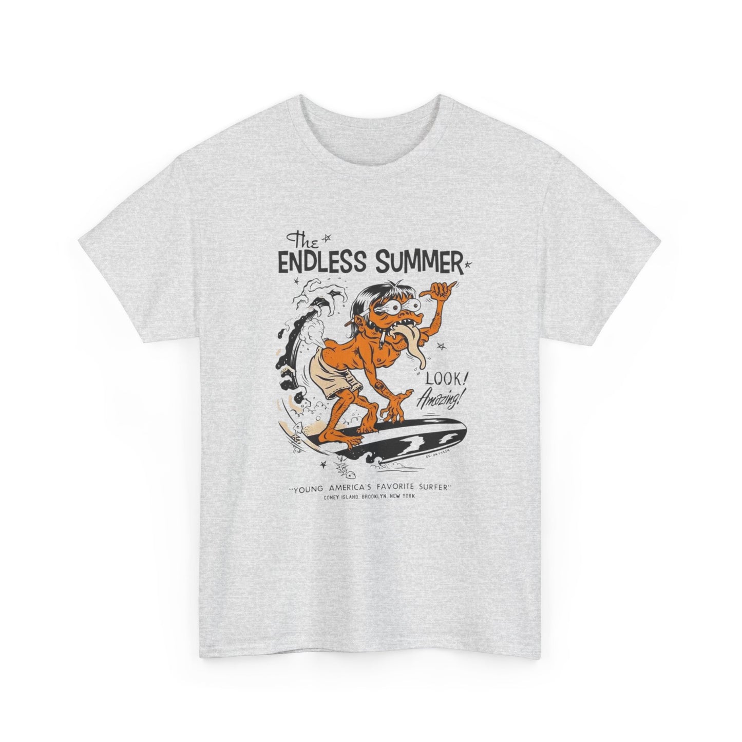 The Endless Summer T Shirt Graphic Unisex Heavy Cotton Tee NEW GIFT