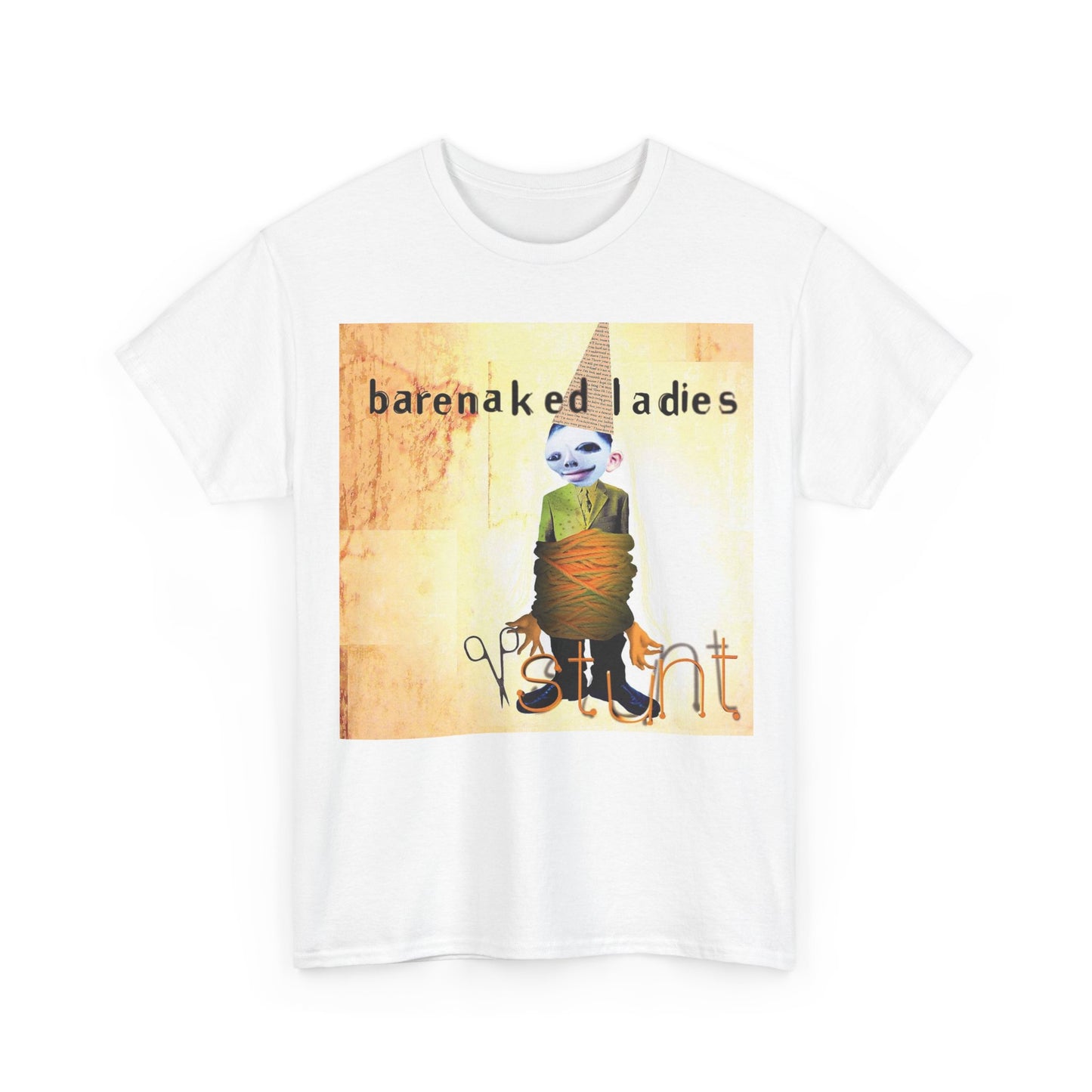 Bare naked Ladies Tshirt Album Cover Vintage Merch art Unisex Heavy Cotton Tee
