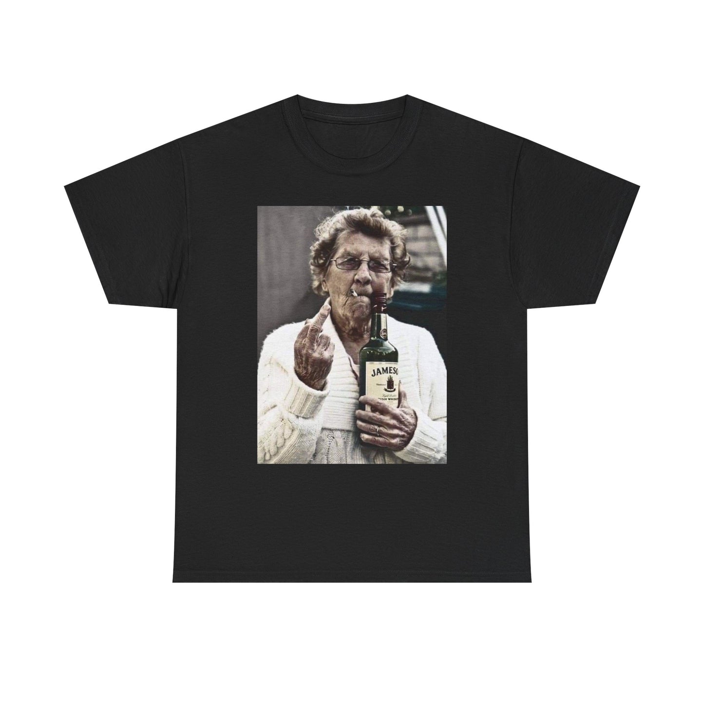 Funny grandma Jameson Whiskey Graphic T Shirt Unisex Heavy Cotton Tee
