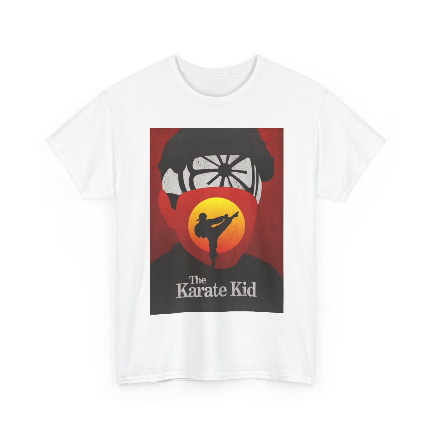 The Karate Kid Tshirt Vintage Retro Movie Poster 90s Unisex Heavy Cotton Tee