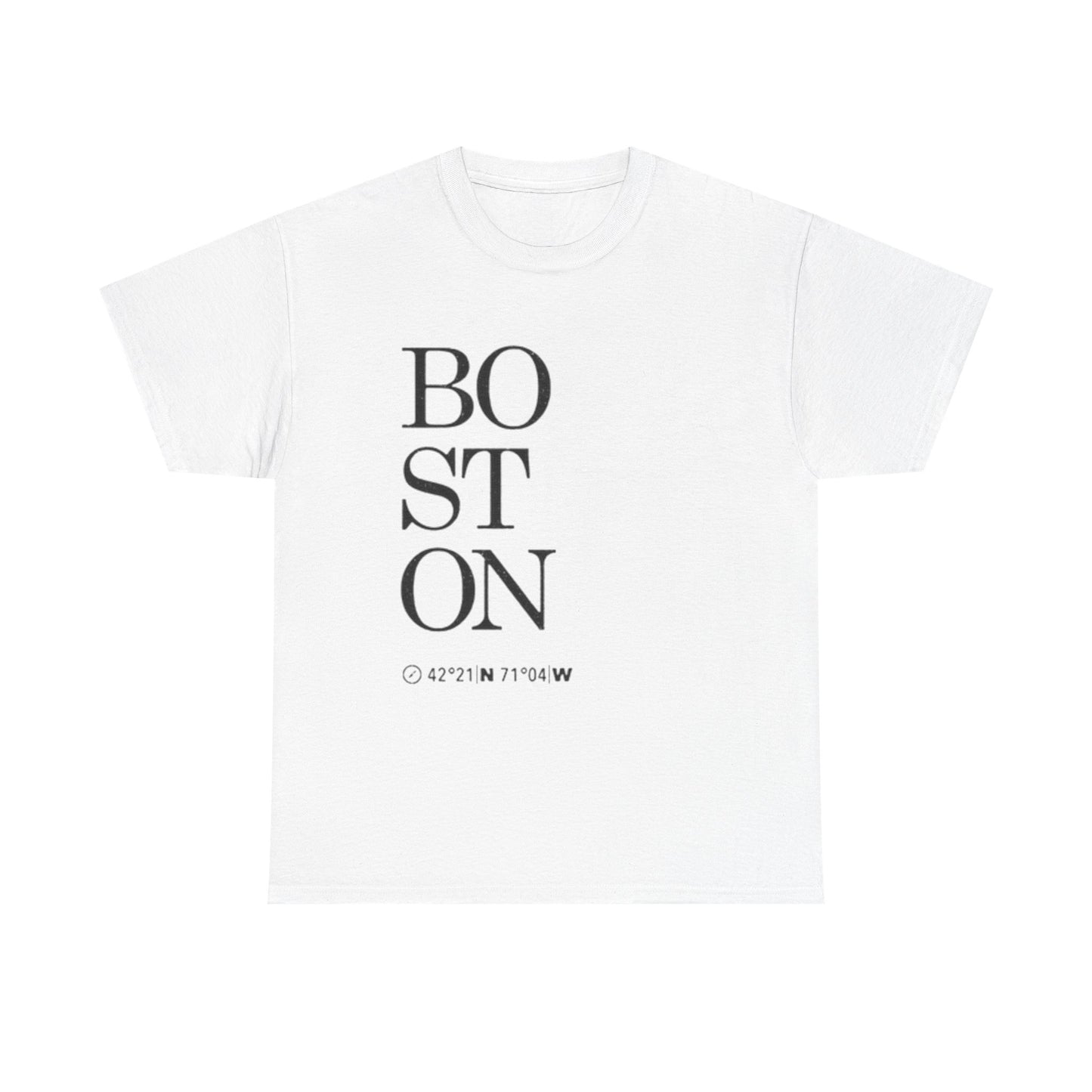 Boston Modern Classic Graphic T Shirt Unisex NEW Heavy Cotton Tee